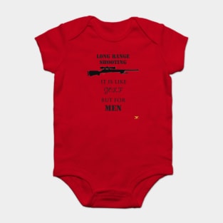 Long Range Shooting Baby Bodysuit